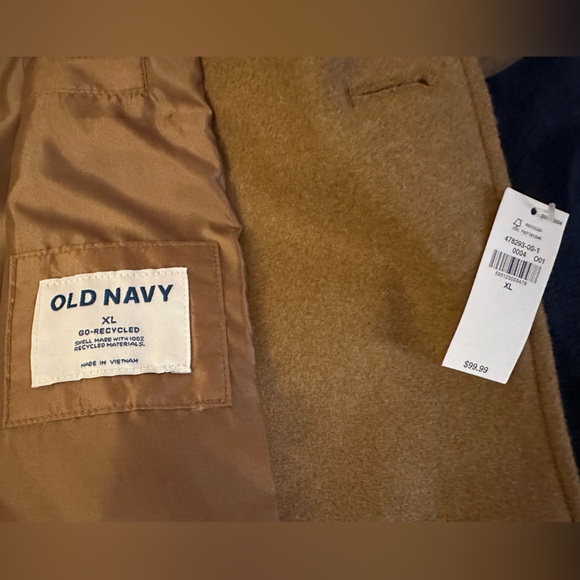 Tan Old Navy top coat - Picture 5 of 5
